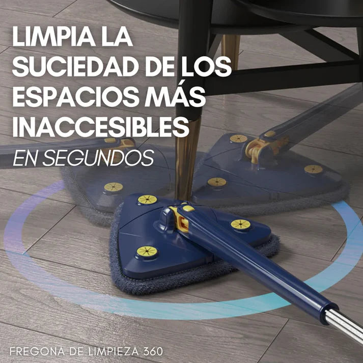 Mopa triangular 360º + 5 Recambios GRATIS